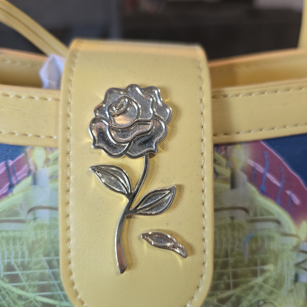 Loungefly Yellow and Blue Crossbody Bag - Picture 5 of 7